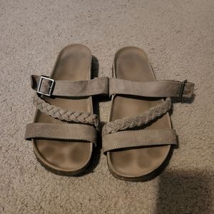 11W Torrid braided sandals